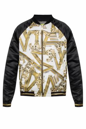 'bomber' jacket with a printed pattern, zdjęcie 1 'bomber' jacket with a printed pattern od Versace Jeans